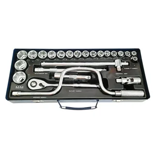 مجموعه 24 عددی آچار و سری بکس مستر مدل DI-BM424 101726843