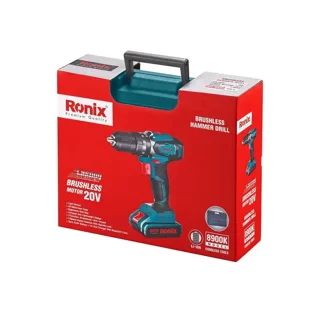 دریل پیچ گوشتی شارژی 20 ولت رونیکس مدل 8900K 101510142