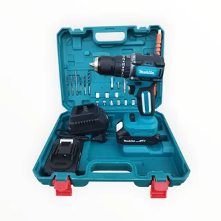 دریل پیچ گوشتی 13 میلیمتری 520 وات ماکیتا مدل SBR-21 مجموعه 29 عددی 101701067