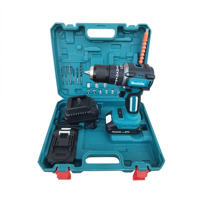 دریل پیچ گوشتی 13 میلیمتری 520 وات ماکیتا مدل SBR-21 مجموعه 29 عددی 101701040