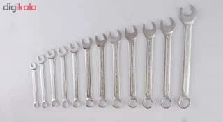 مجموعه 12 عددی آچار یکسر تخت یکسر رینگی مستر تولز مدل MT110-12 101601696