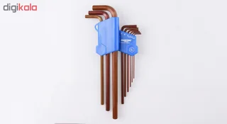 مجموعه 9 عددی آچار آلن مستر تولز مدل MT1009EL-S2 101638051
