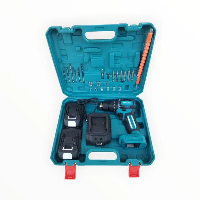 دریل پیچ گوشتی 13 میلیمتری 520 وات ماکیتا مدل SBR-21 مجموعه 29 عددی 101701076